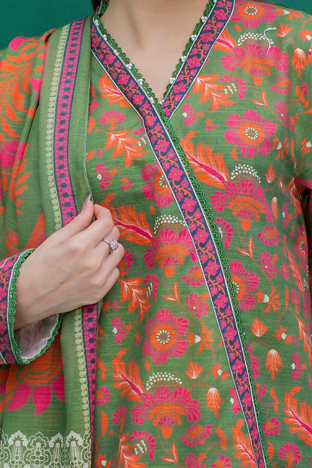Zellbury | Winter Pret | Kurta Dupatta Trouser - 3088 - Libasekhas