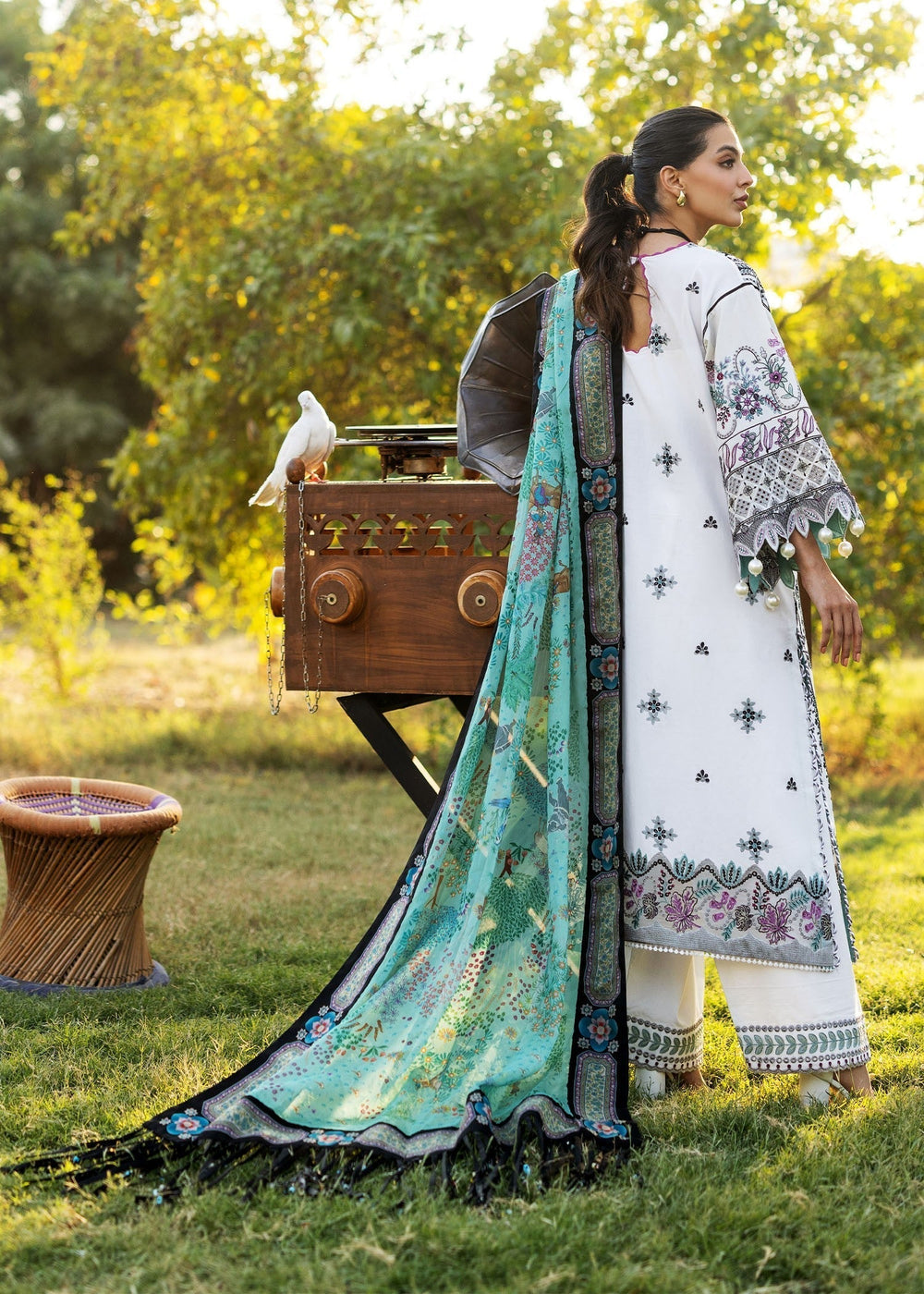 Sadaf Fawad Khan | Siraa Lawn 25 | PALM ISLAND - B - Riwayat-e-Khas