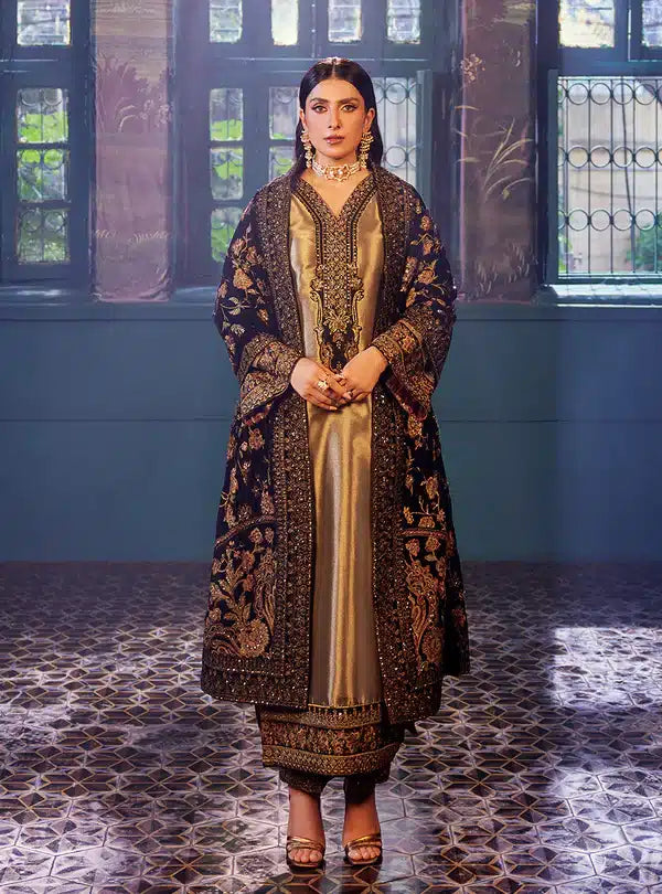 Zainab Chottani | Luxury Velvet Collection 23 | Maysa - Riwayat-e-Khas