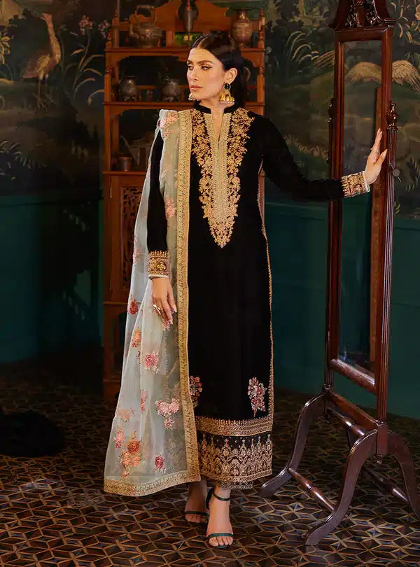 Zainab Chottani | Luxury Velvet Collection 23 | Andleep - Riwayat-e-Khas