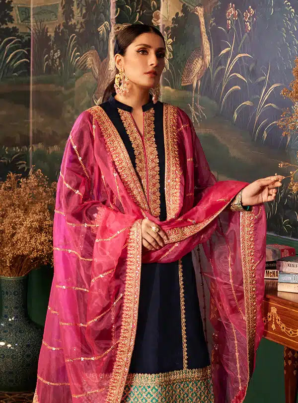 Zainab Chottani | Luxury Velvet Collection 23 | Amira - Riwayat-e-Khas