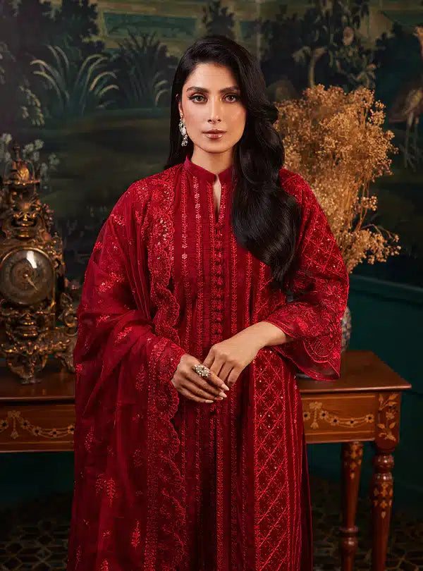 Zainab Chottani | Luxury Velvet Collection 23 | Surk - Riwayat-e-Khas