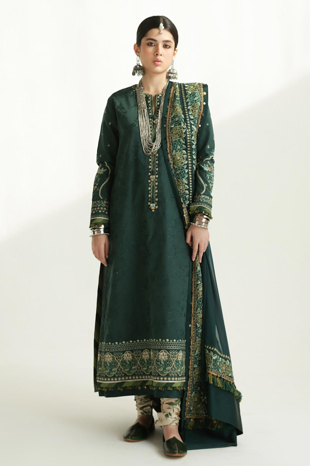 Zara Shahjahan | Luxury Lawn 24 | PARSA-9B - House Of Anaya