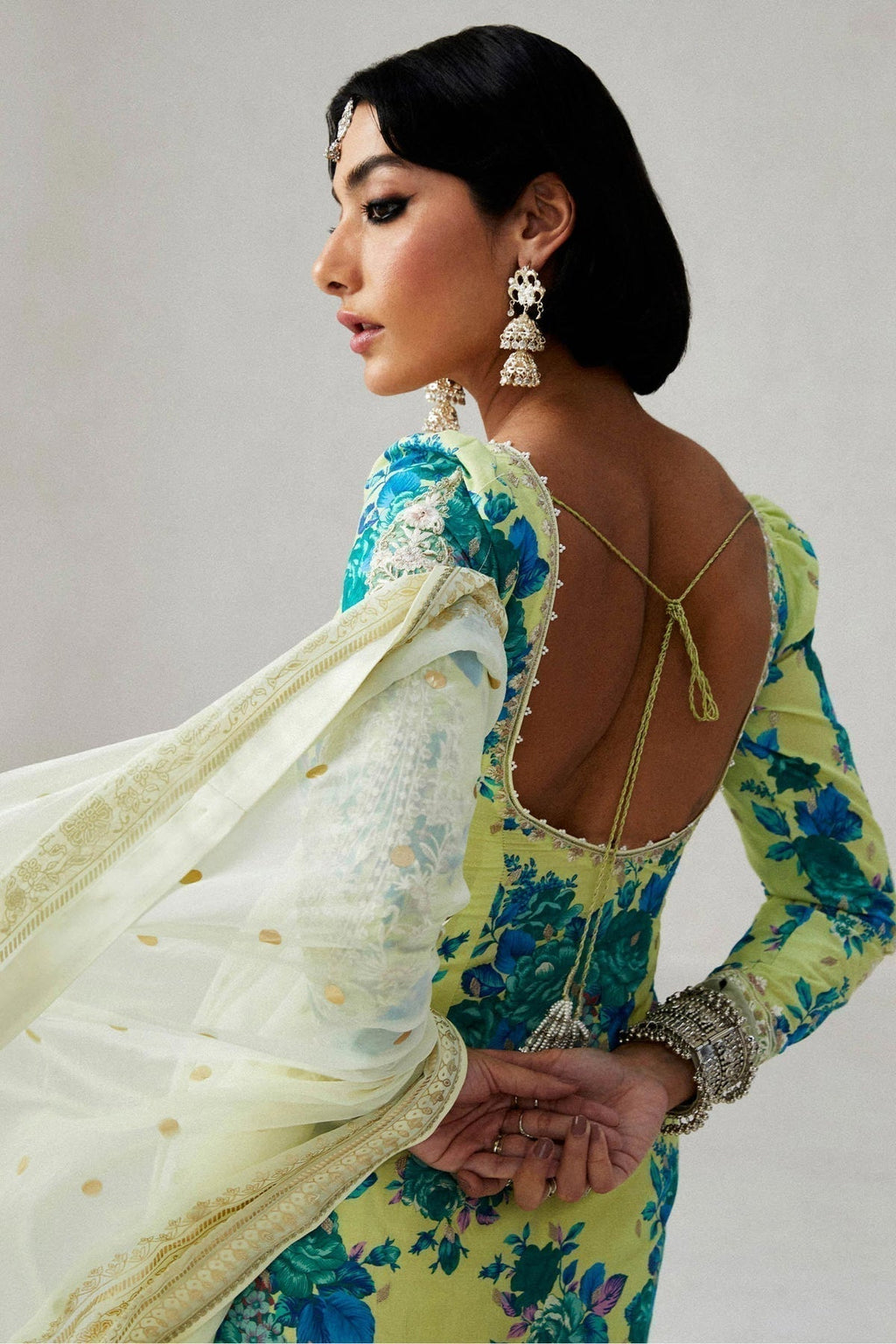 Zara Shahjahan | Luxury Lawn 24 | PHOOL KARI-13A - House Of Anaya