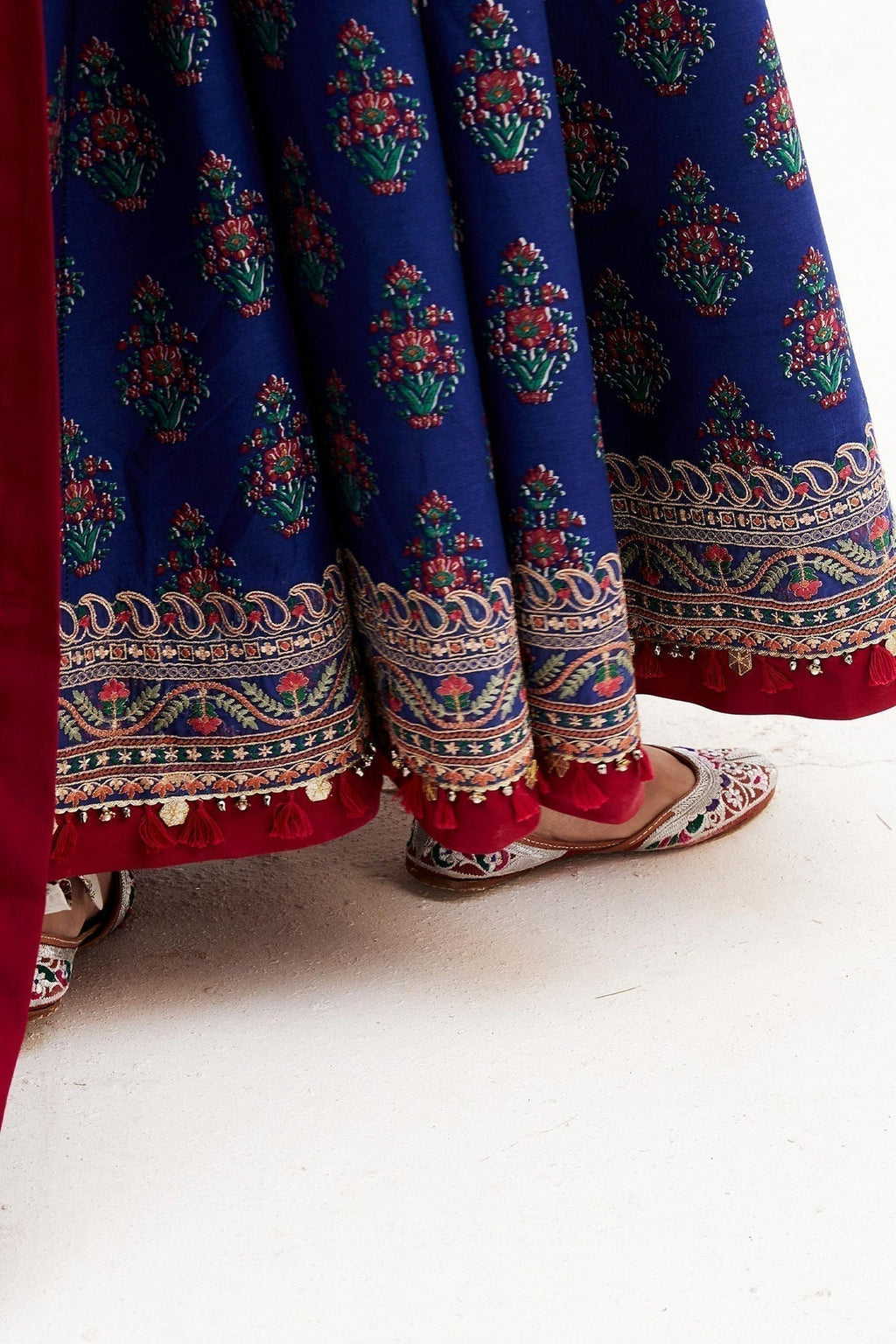 Zara Shahjahan | Luxury Lawn 24 | ANARKALI-11A - House Of Anaya