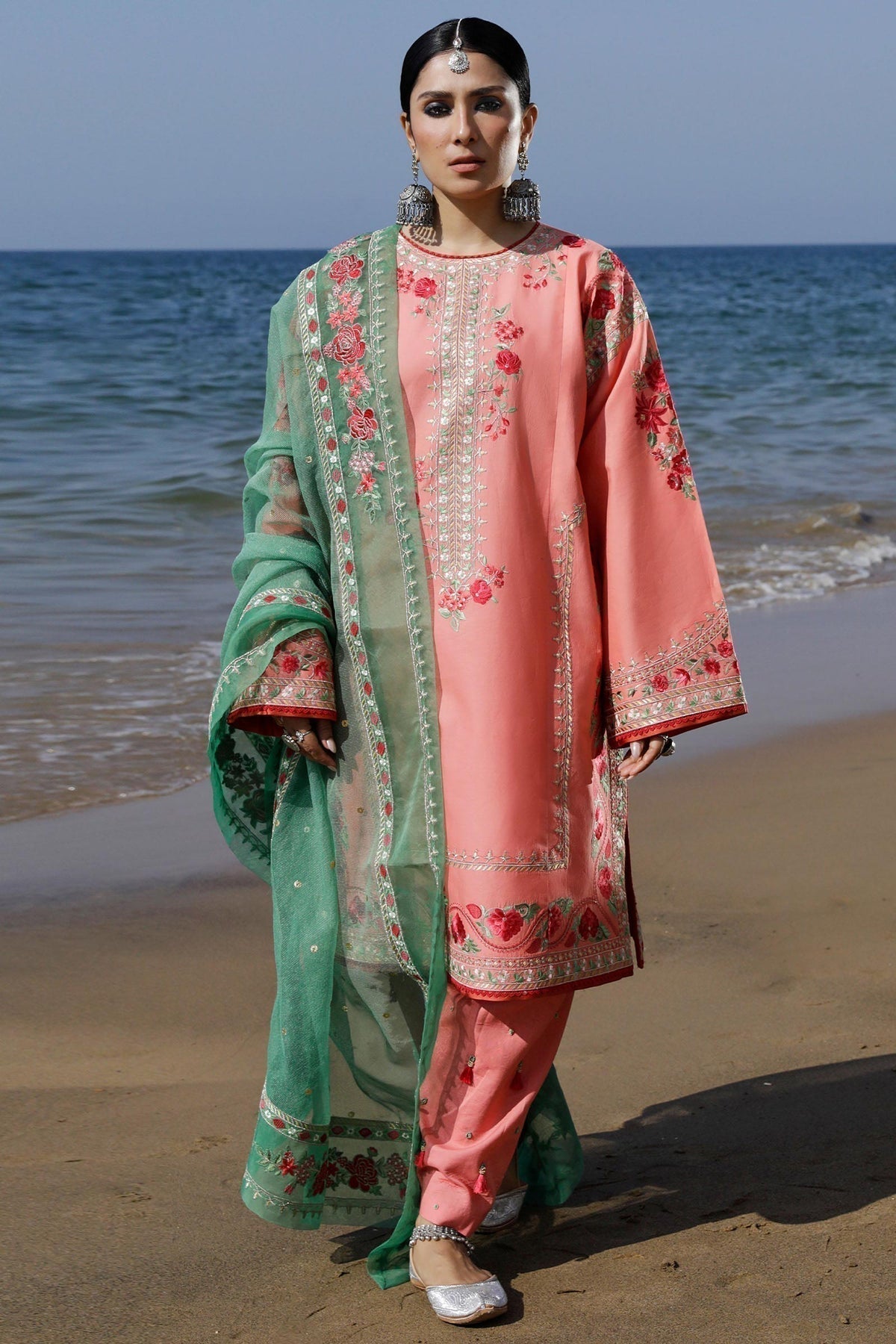 Zara Shahjahan | Luxury Lawn 24 | JIYA-6A - Riwayat-e-Khas