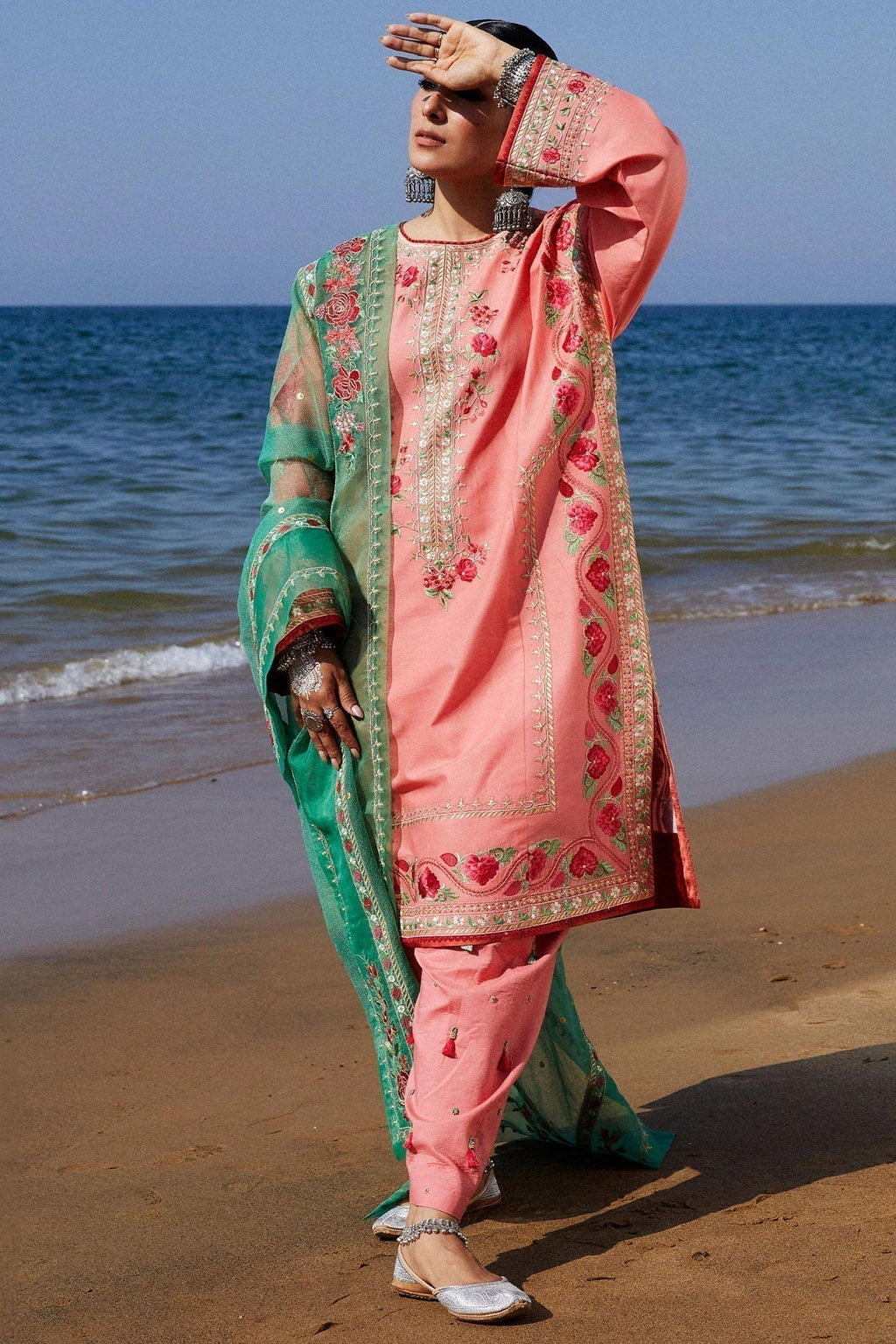 Zara Shahjahan | Luxury Lawn 24 | JIYA-6A - Riwayat-e-Khas