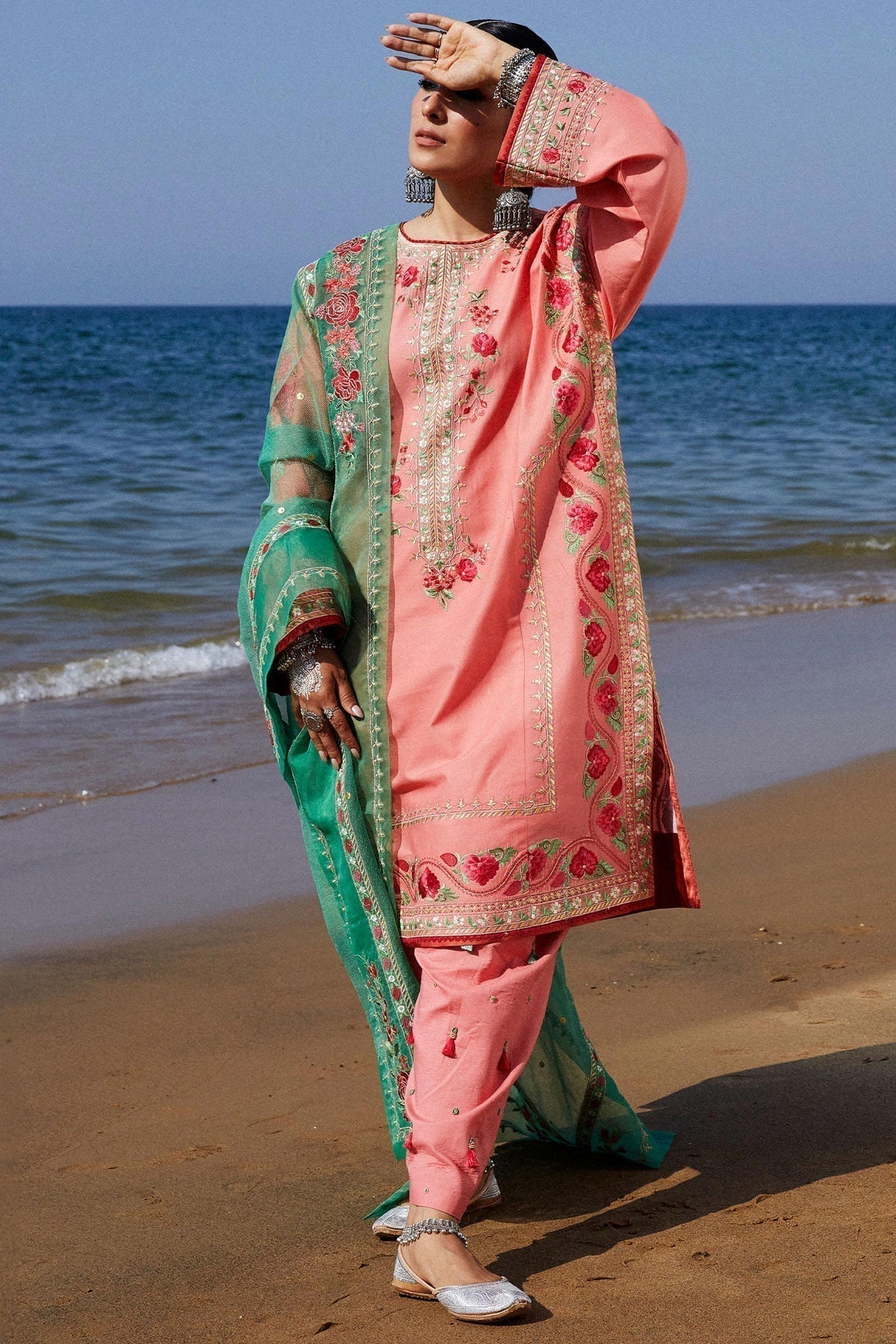 Zara Shahjahan | Luxury Lawn 24 | JIYA-6A - Riwayat-e-Khas