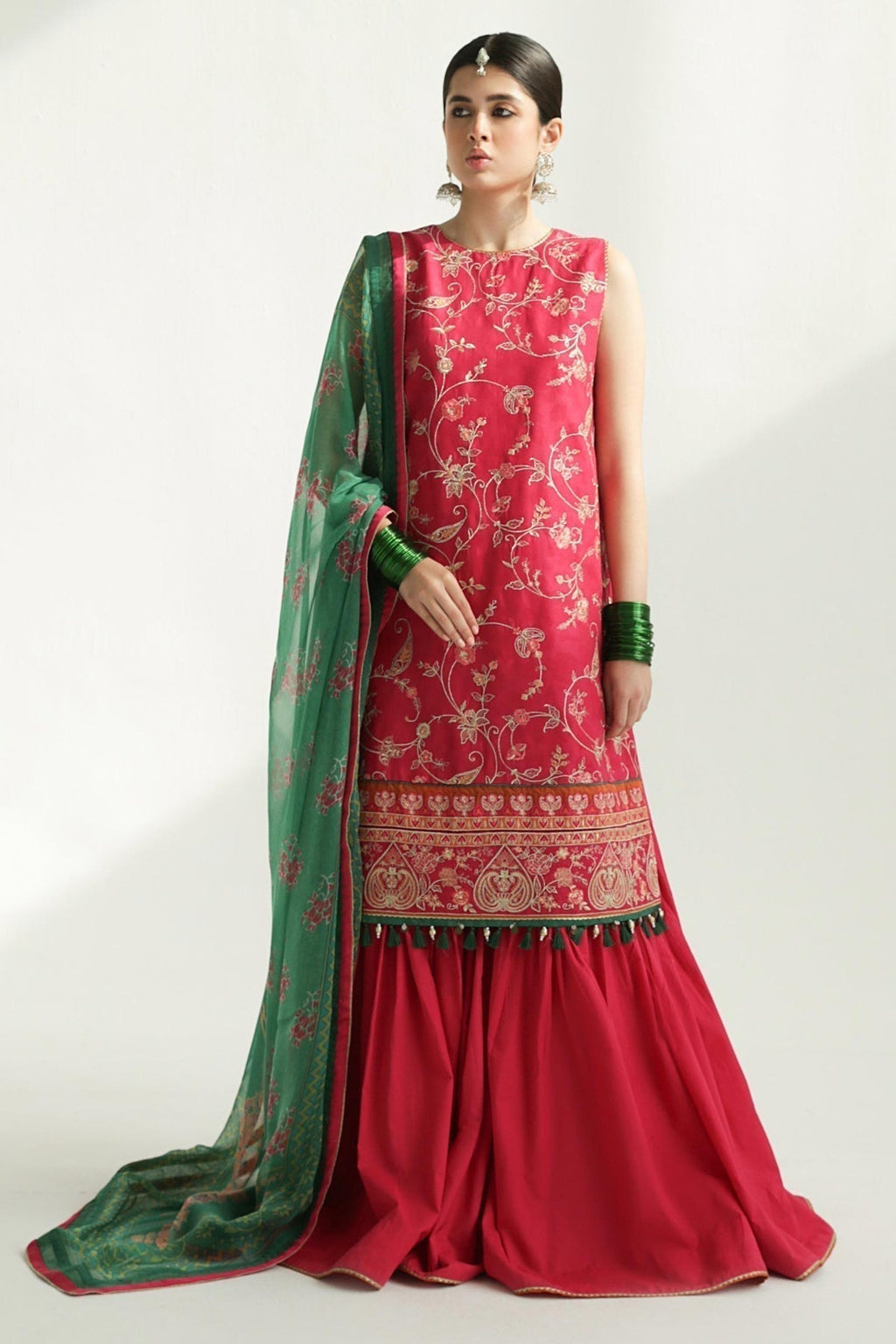 Zara Shahjahan | Luxury Lawn 24 | KORINA-3B - Riwayat-e-Khas