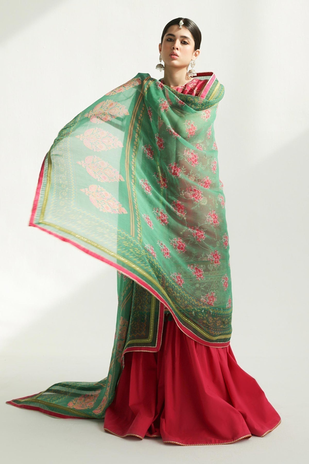 Zara Shahjahan | Luxury Lawn 24 | KORINA-3B - Riwayat-e-Khas