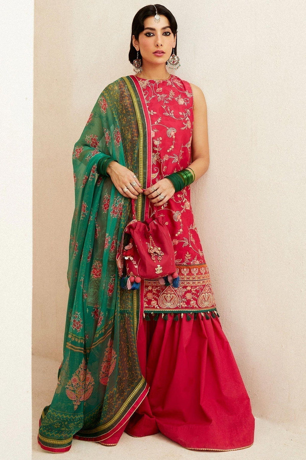 Zara Shahjahan | Luxury Lawn 24 | KORINA-3B - Riwayat-e-Khas