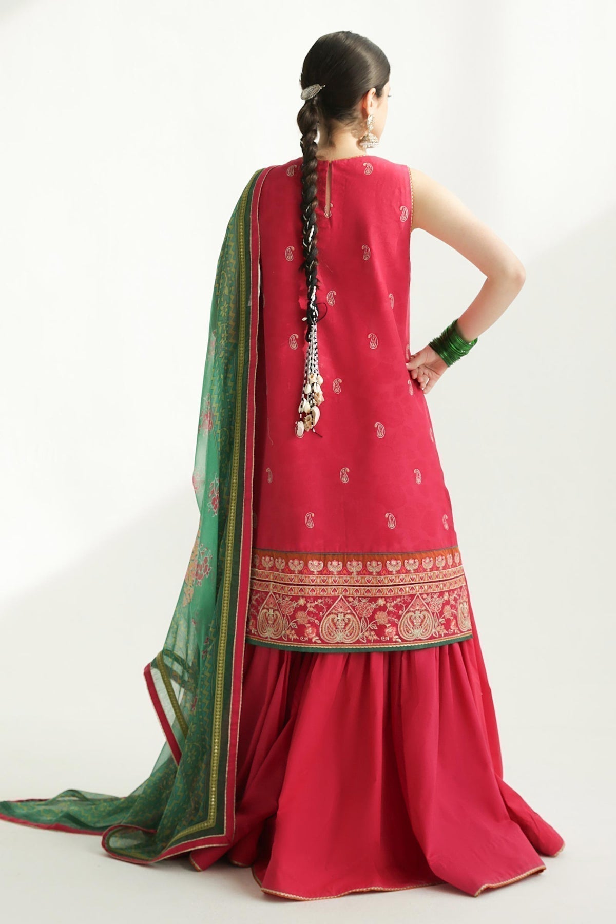 Zara Shahjahan | Luxury Lawn 24 | KORINA-3B - Riwayat-e-Khas