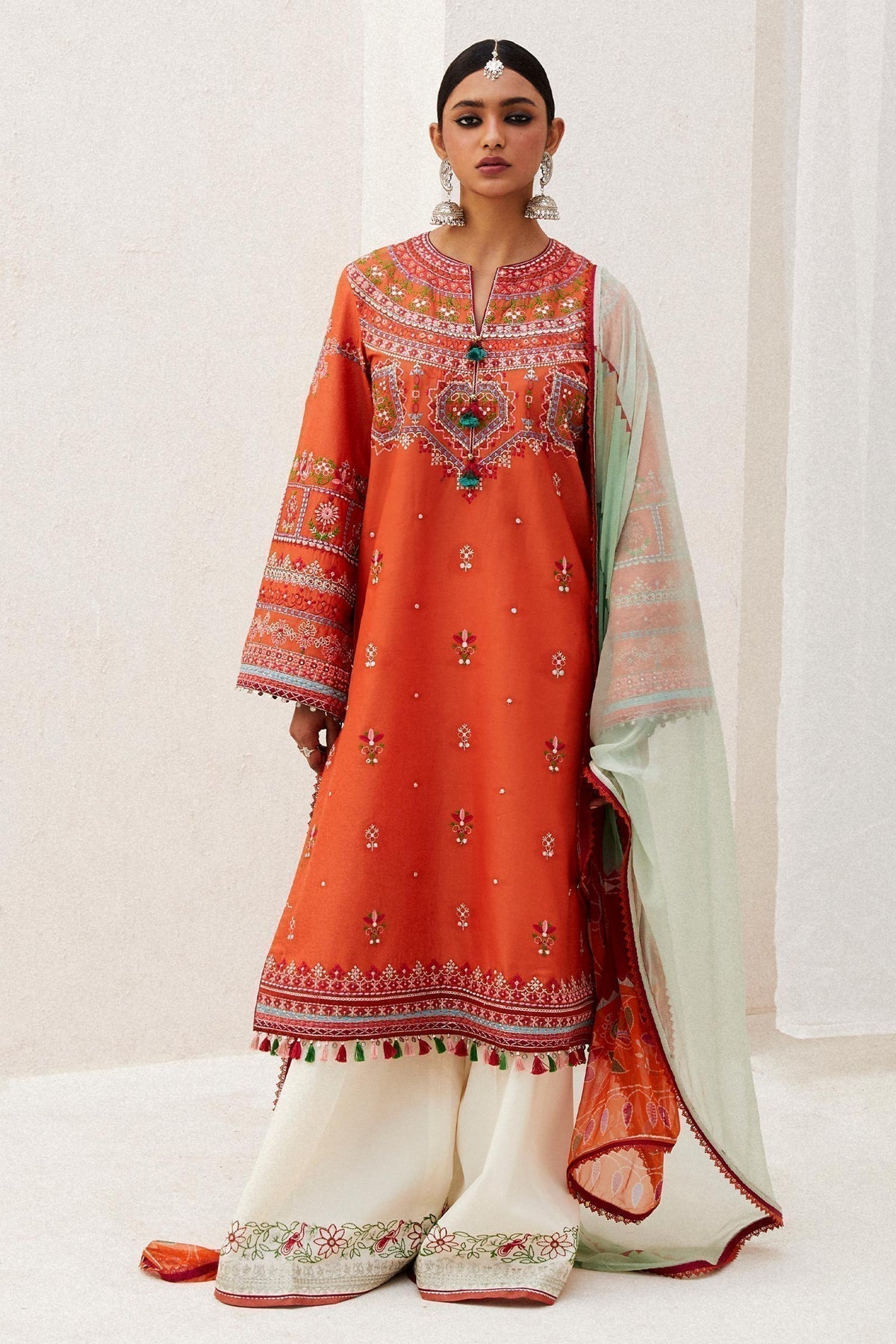 Zara Shahjahan | Luxury Lawn 24 | LAMIA-7A - Riwayat-e-Khas