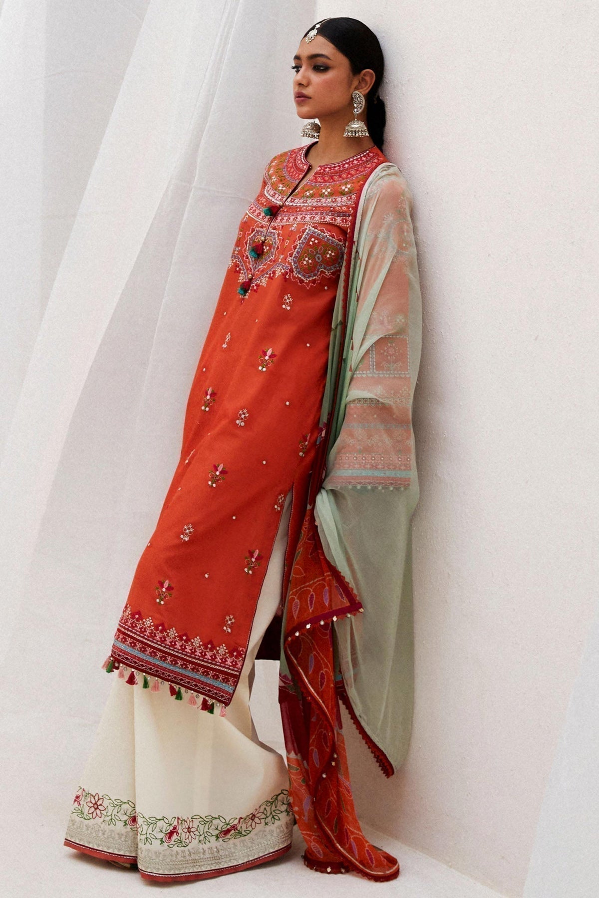 Zara Shahjahan | Luxury Lawn 24 | LAMIA-7A - Riwayat-e-Khas