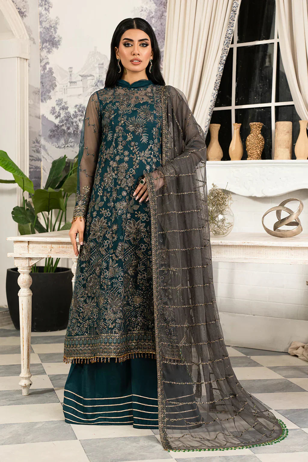 Zarif | Afsanah Formal Edit 24 | ZAF 04 GURIYA - House Of Anaya