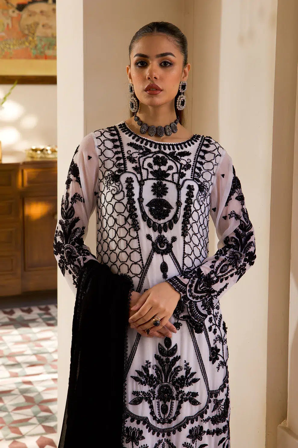 Azure | Embroidered Formals | ZN-06 - Riwayat-e-Khas