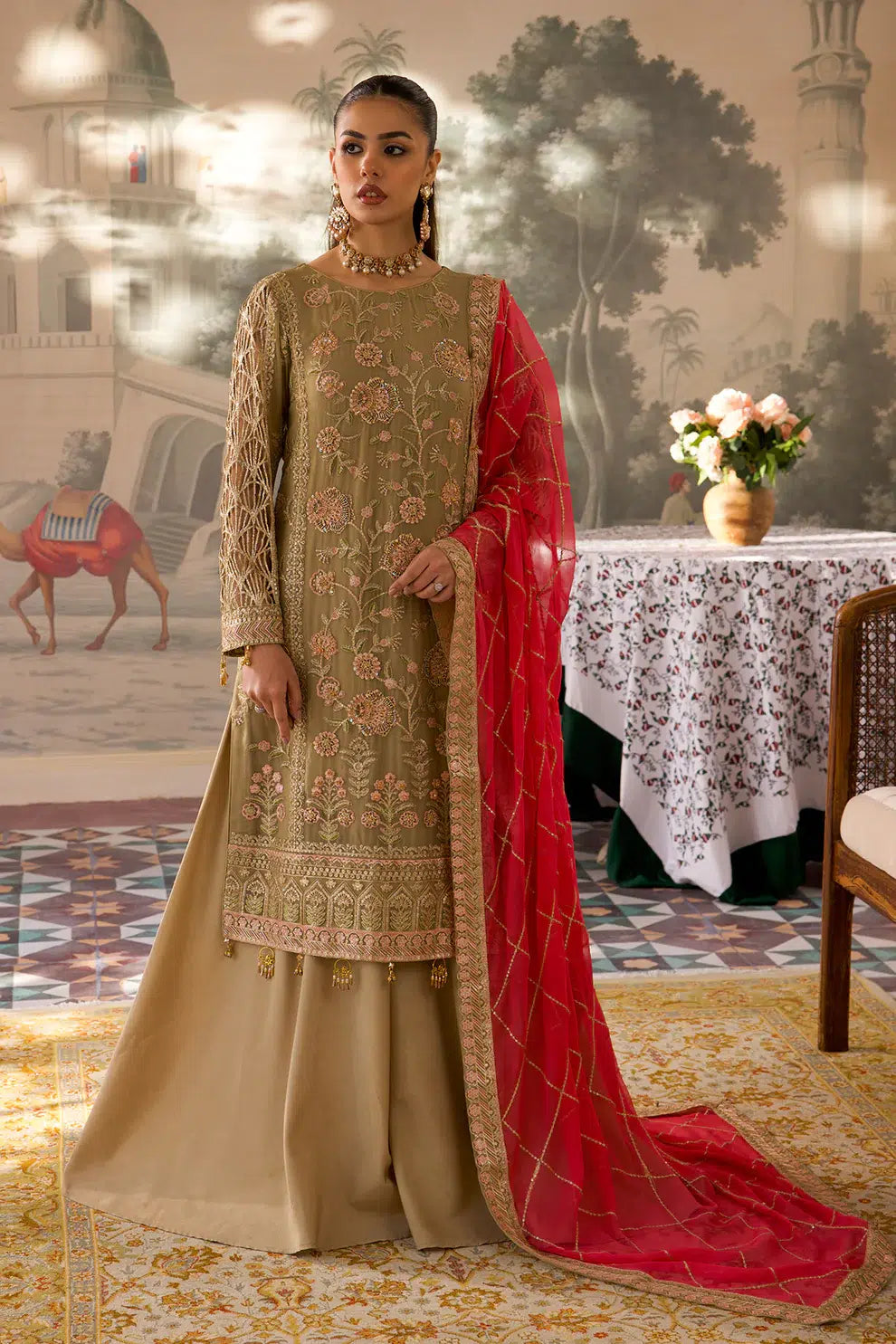 Zebtan | Luxury Formals | ZN-08 - Riwayat-e-Khas
