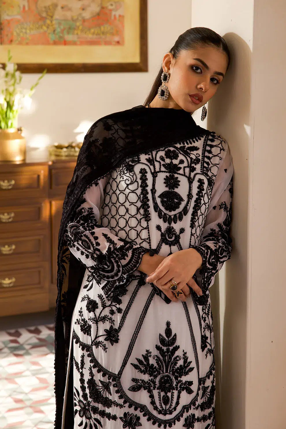 Azure | Embroidered Formals | ZN-06 - Riwayat-e-Khas